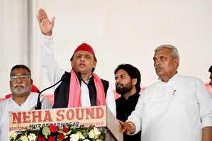 लोग इंडिया गठबंधन के पक्ष में और भाजपा के खिलाफ हैं : अखिलेश यादव